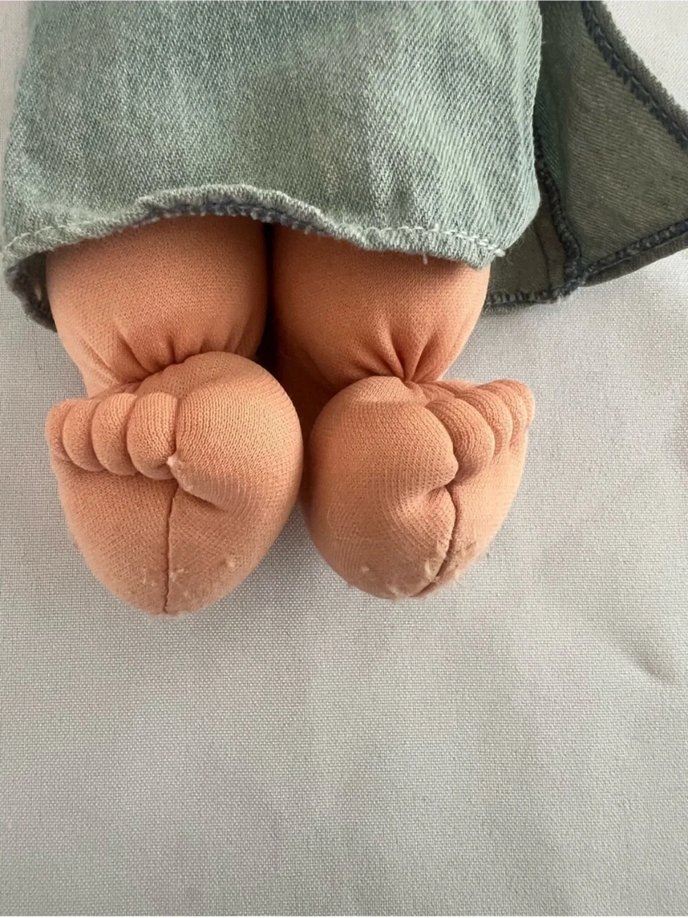 Vintage 1996 Cabbage Patch Kids By Hasbo With Barbie Outfit